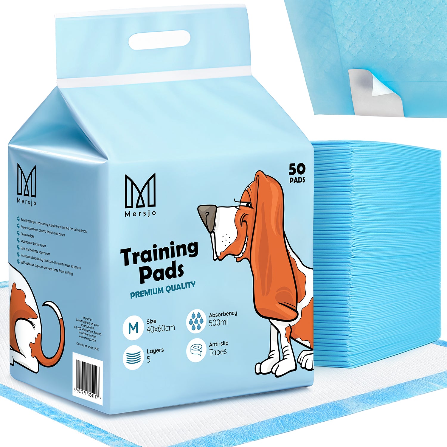 Hygienische Unterlagen für Tiere M 40x60 (50 Stk.)
