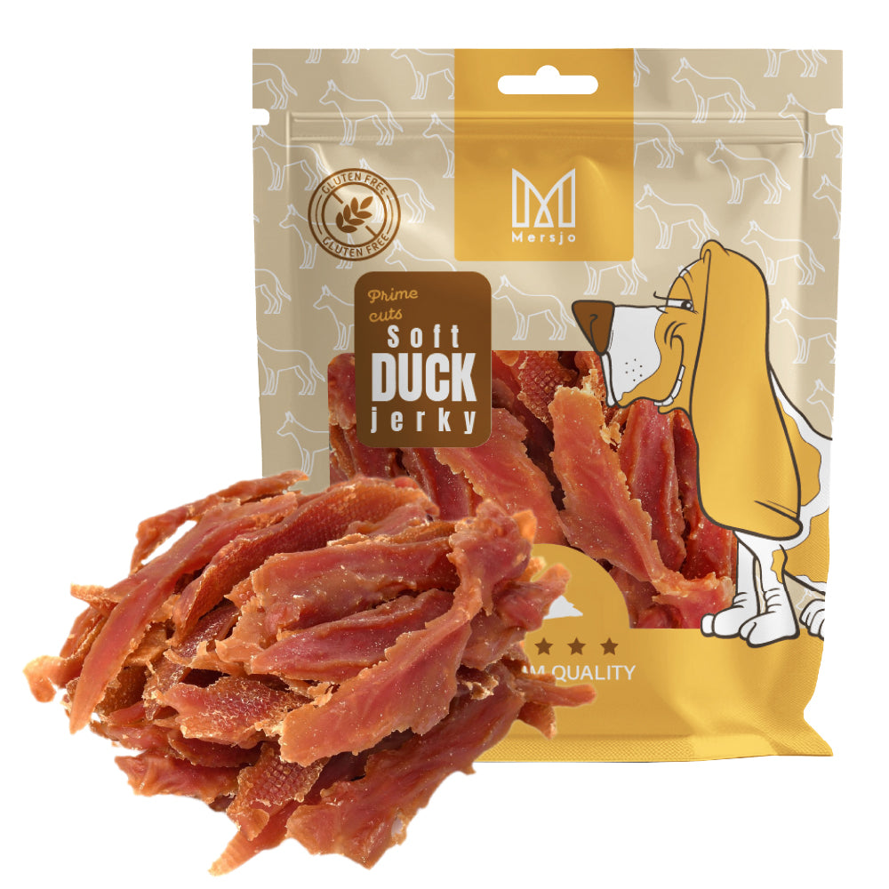 Hundesnack - Getrocknete Entenbrust Mersjo 500g