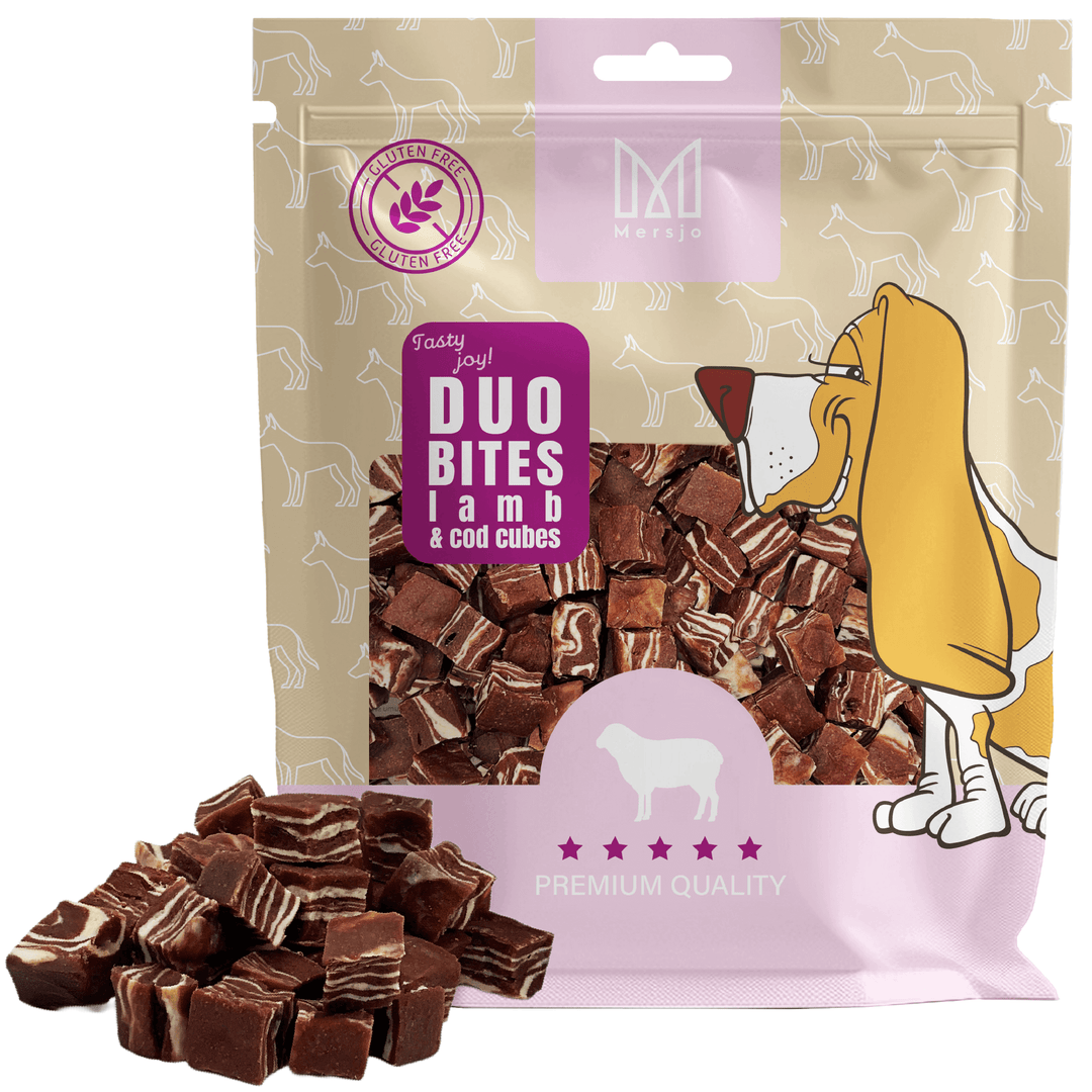 Hundesnack Geschmacksduo - Lamm mit Dorsch Mersjo 300g