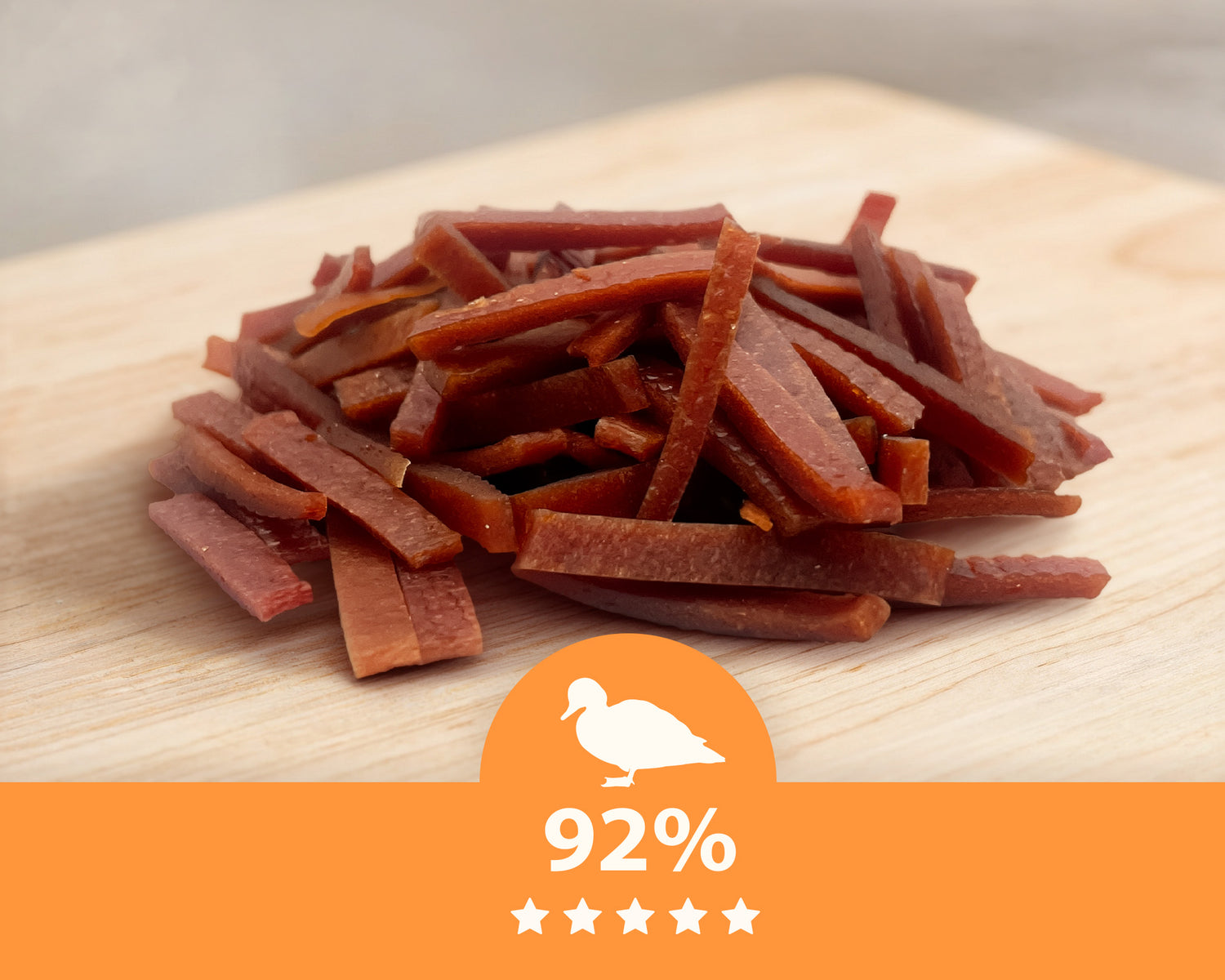 Snack für Hund und Katze - Mini-Entenscheiben 50g