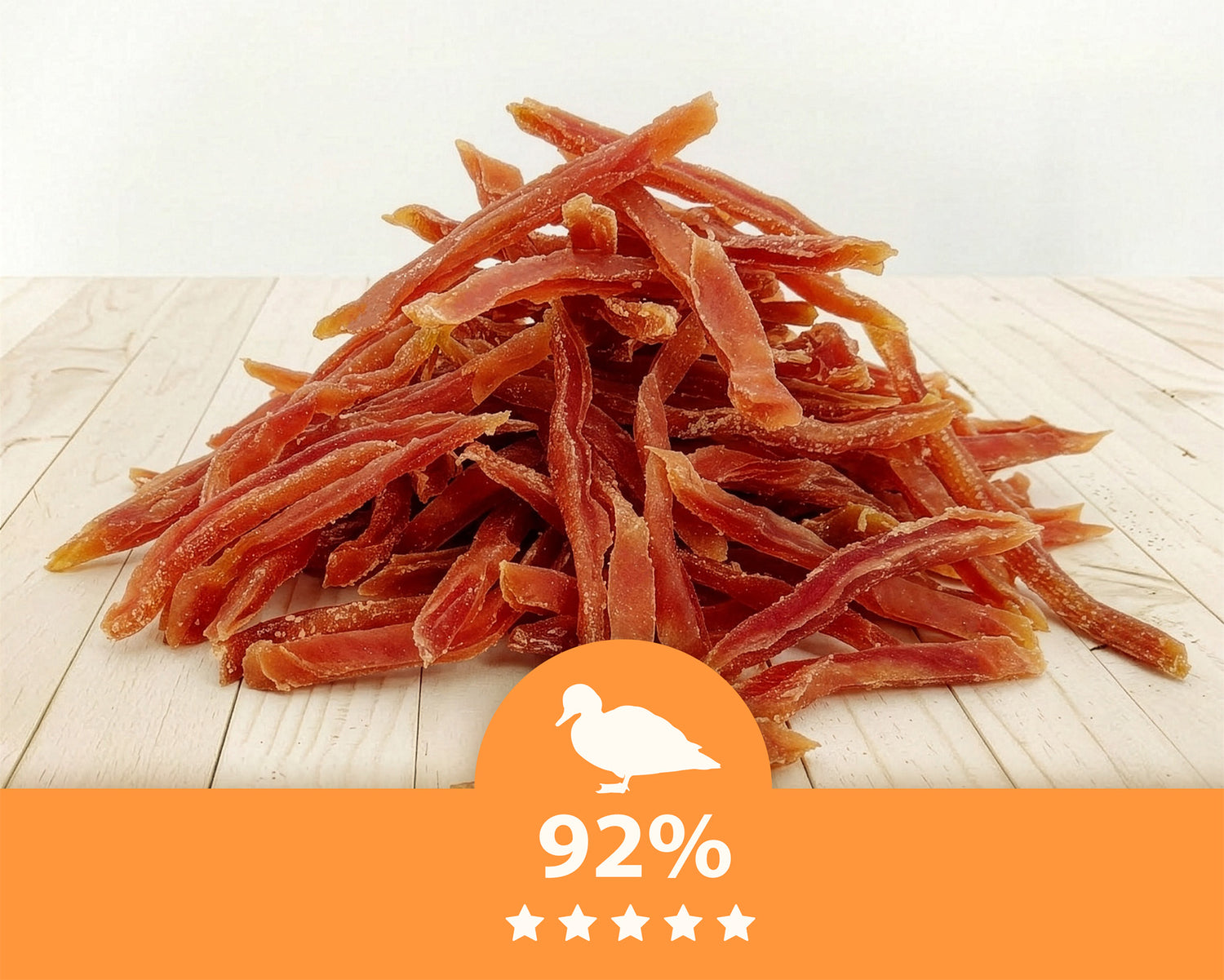 Hundesnack - Weiche Entenstreifen Mersjo 500g