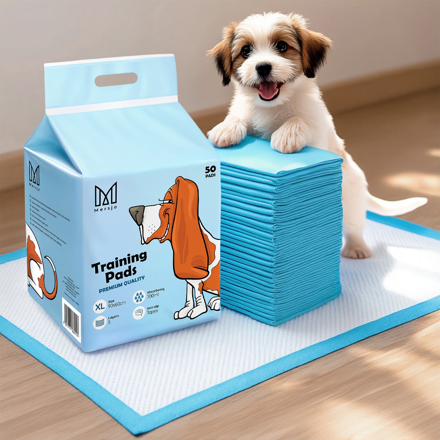 Hygienische Unterlagen für Tiere XL 90x60 (100 Stk.)