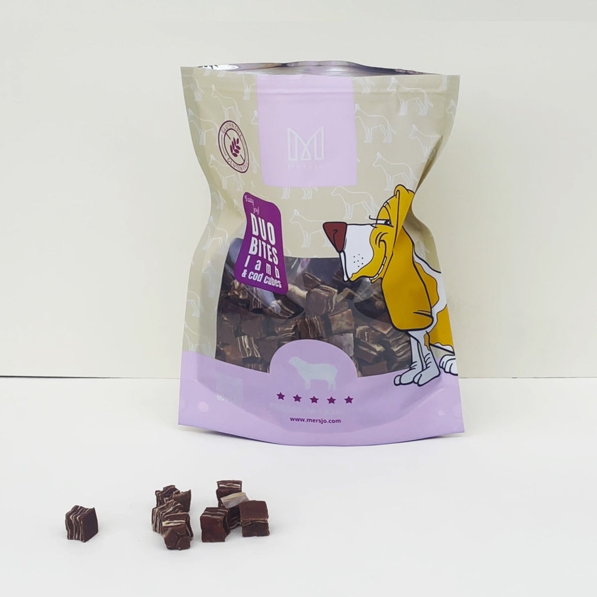 Hundesnack Geschmacksduo - Lamm mit Dorsch Mersjo 300g